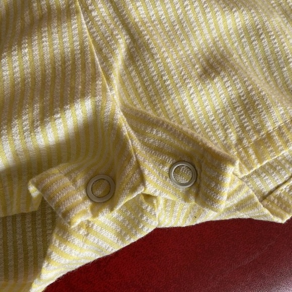 Vintage JC Penneys Turtle Toddle Time Size 1/2 Yellow One Piece Romper Jumpsuit - Picture 6 of 10